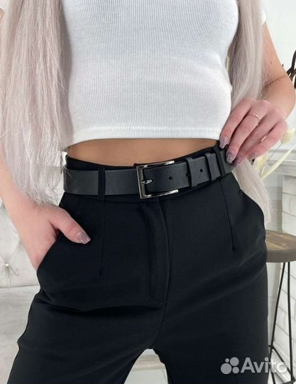 Женский кожаный ремень новый