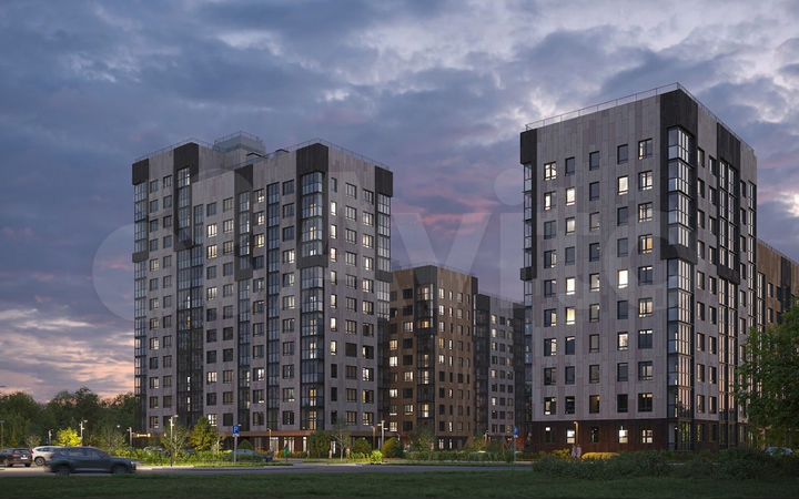 3-к. квартира, 62 м², 7/14 эт.