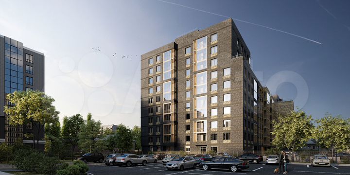 3-к. квартира, 62 м², 2/10 эт.