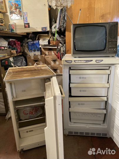 Холодильники, стиральная машина, телевизор