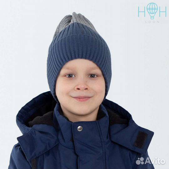 Шапка осенняя тыковка новая