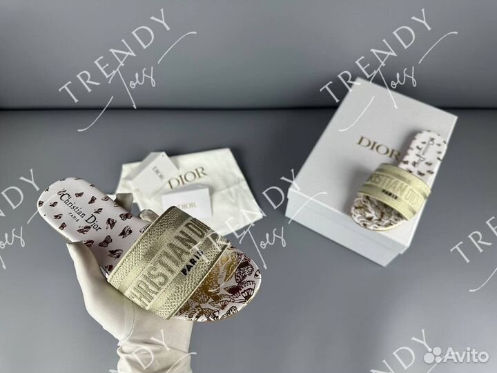 Тапочки Christian Dior