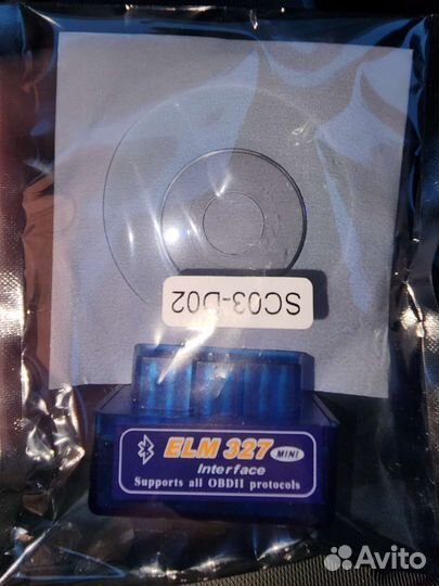 Elm327 obd2 сканер