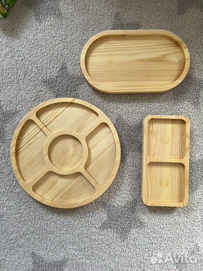 Менажницы деревянные