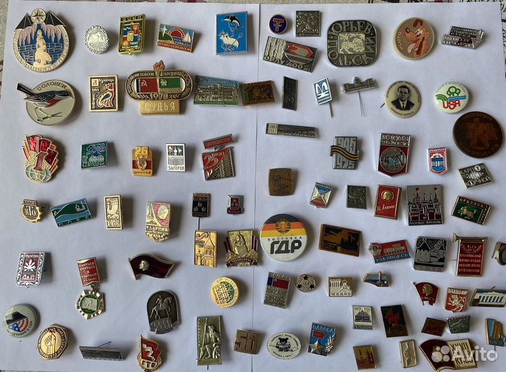 Значки советской эпохи