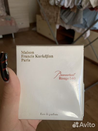 Духи женские maison francis kurkdjian rouge 540