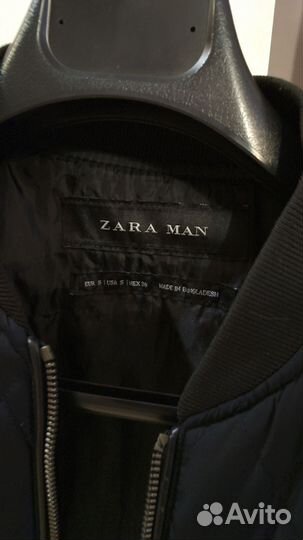Бомбер мужской zara