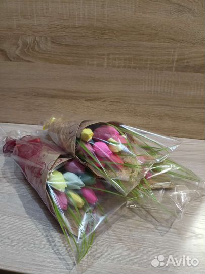 Тюльпаны из мыла ручной работы