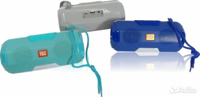Портативная колонка TG143 Зеленая
