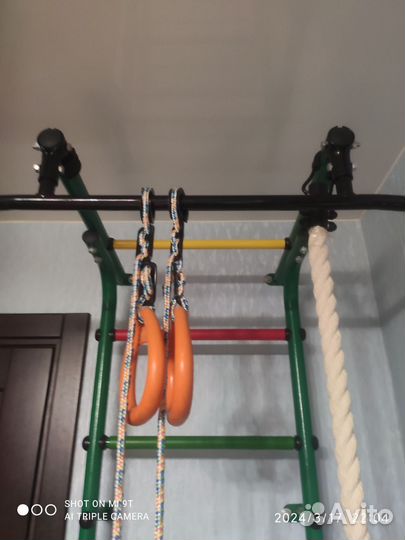 Детская шведская стенка (спортивный уголок) бу