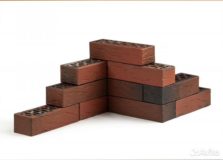 Кирпич Фасадный Волгабрик Оптом 0.7нф