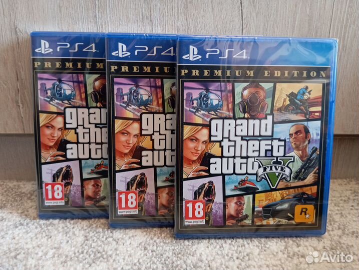 GTA 5 PS4/PS5 (новый)