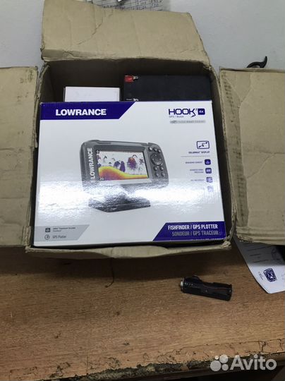 Эхолот lowrance hook2 4x bullet gps