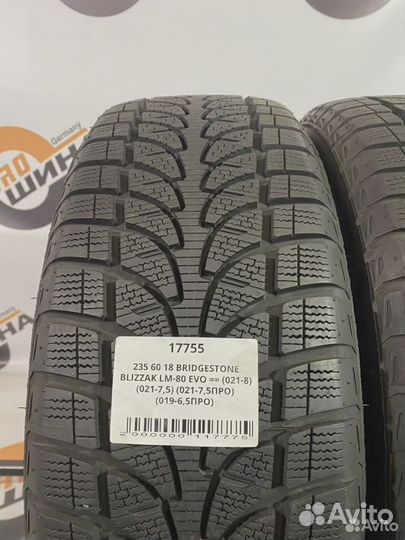 Bridgestone Blizzak LM-80 Evo 235/60 R18