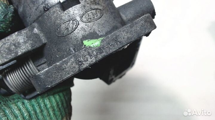 Заслонка дроссельная Hyundai Terracan, 2005