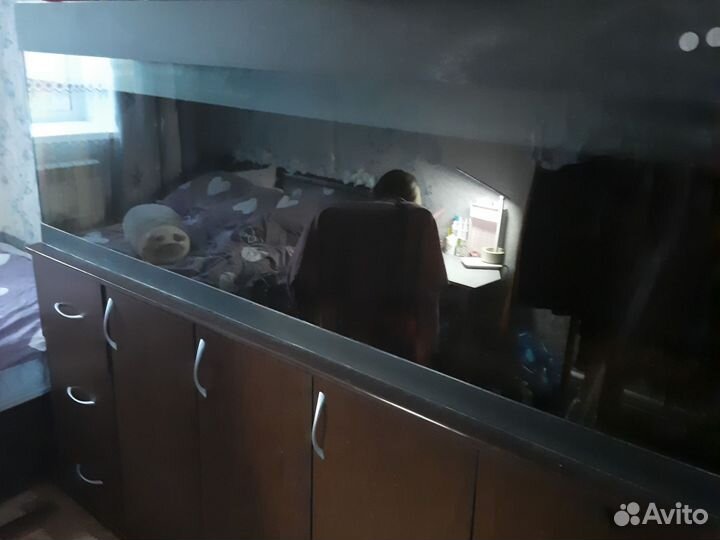 Аквариум с тумбой 500 л. 200х40х60