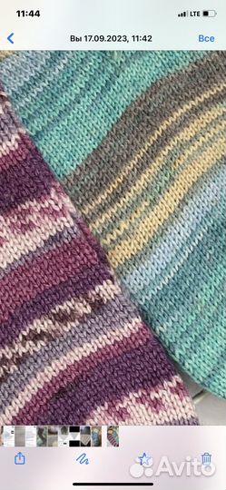 Носки вязаные