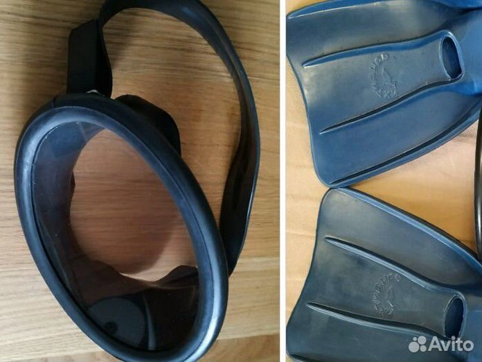 Маска для подводного плавания из СССР