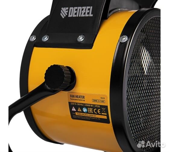 Тепловая пушка denzel DHC 2-100, 220В