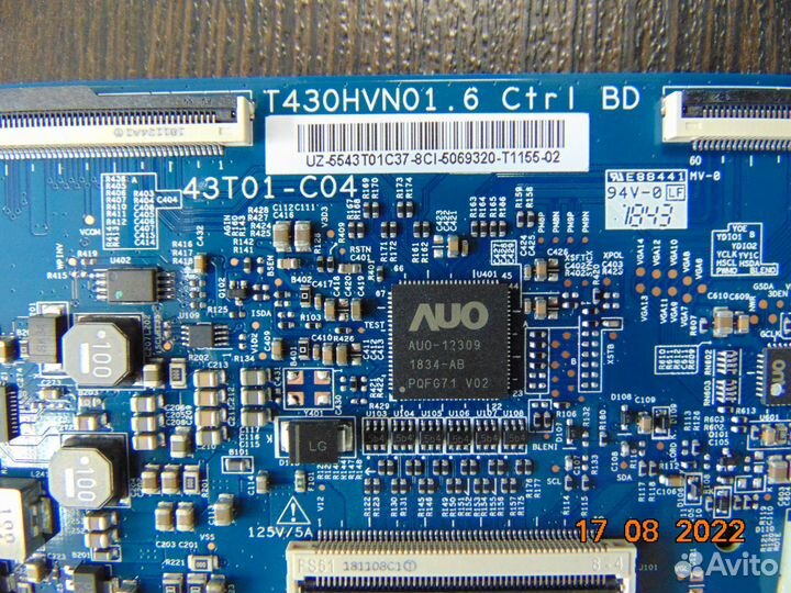 T-CON T430HVN01.6 ctrl BD43T01-C04