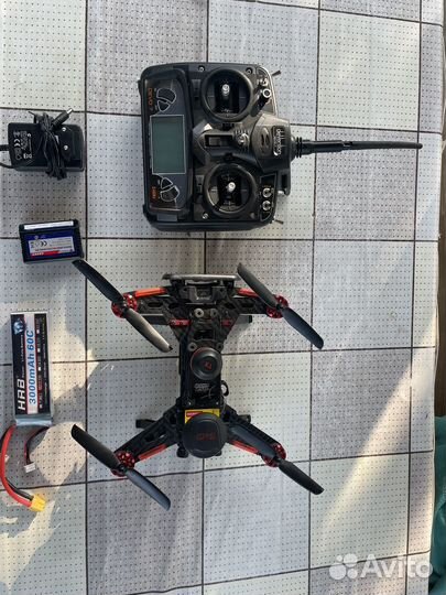 Гоночный квадрокоптер walkera runner 250r