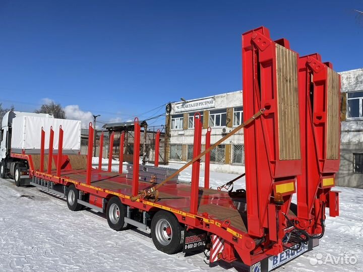 Полуприцеп трал (тяжеловоз) Berger 9853, 2023