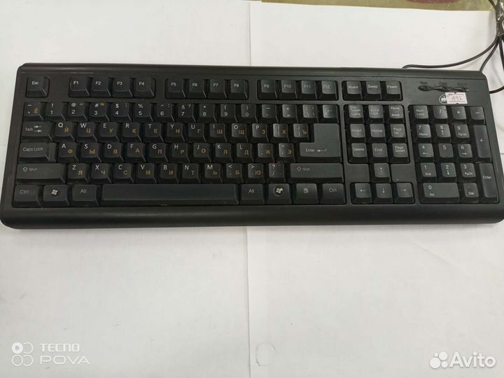 Клавиатура проводная DNS KB-006BK