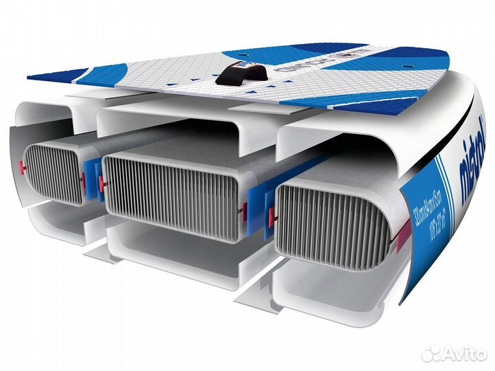 Двуслойный сапборд Mistral 10.6 с двойным веслом