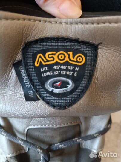 Продам горные ботинки Асоло Гранит