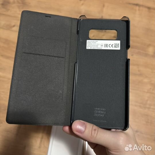 Чехол LED View Cover Samsung Note 8