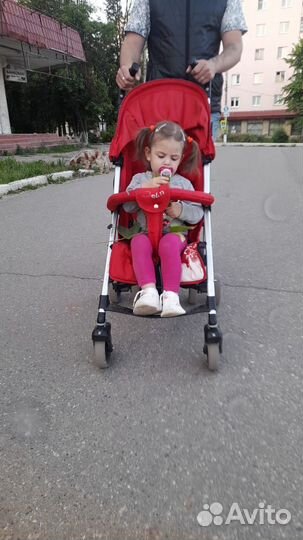 Детские санки коляска