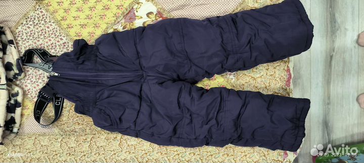 Зимний комбинезон для девочки 80 размер