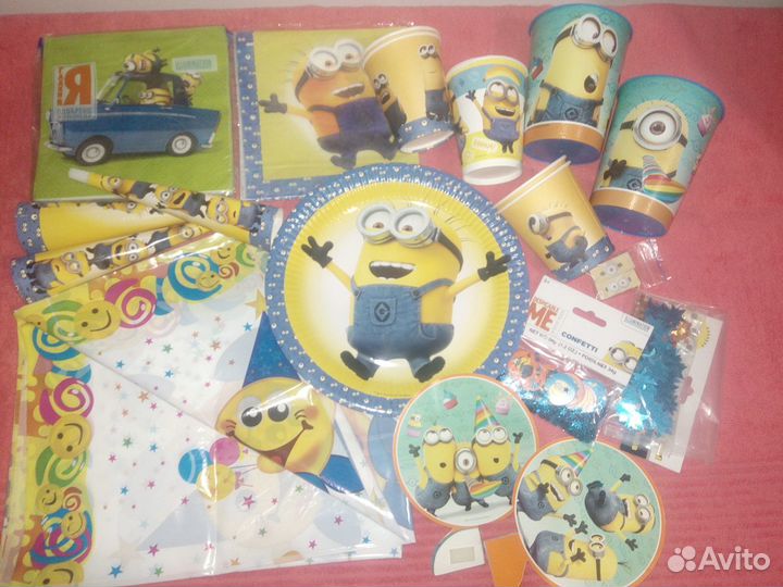 Декор для праздника миньоны