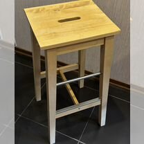 Табурет IKEA Burse деревянный прочный