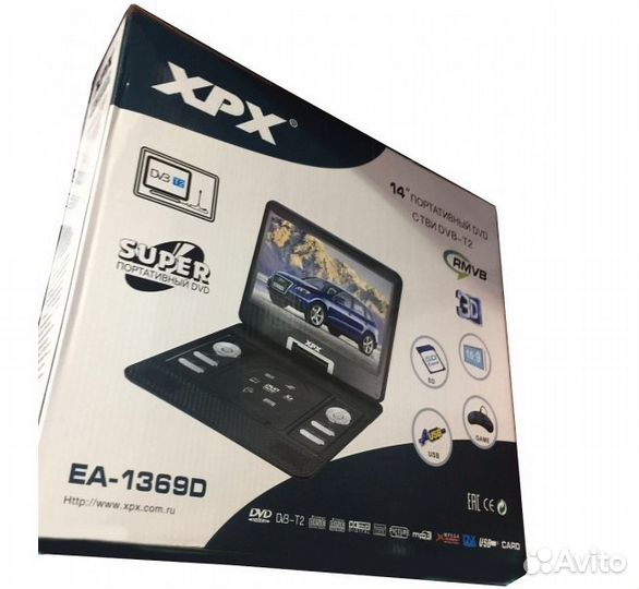 Портативный цифровой DVD-плеер 13