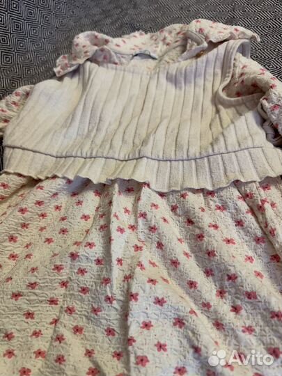 Муслиновое платье для девочки