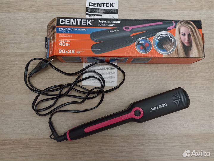 Щипцы Centek для завивки гофре