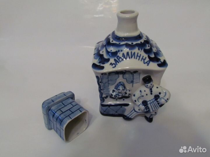 Штоф Завалинка. Гжель