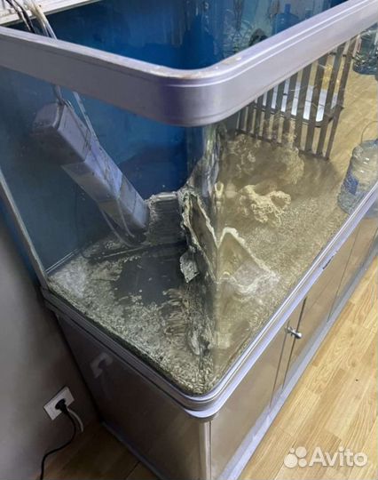 Аквариум под террариум, 500 л + тумба