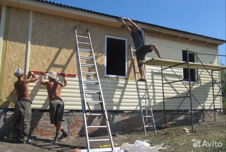 Обшивка домов сайдингом