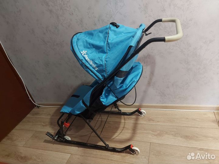 Детские санки коляска