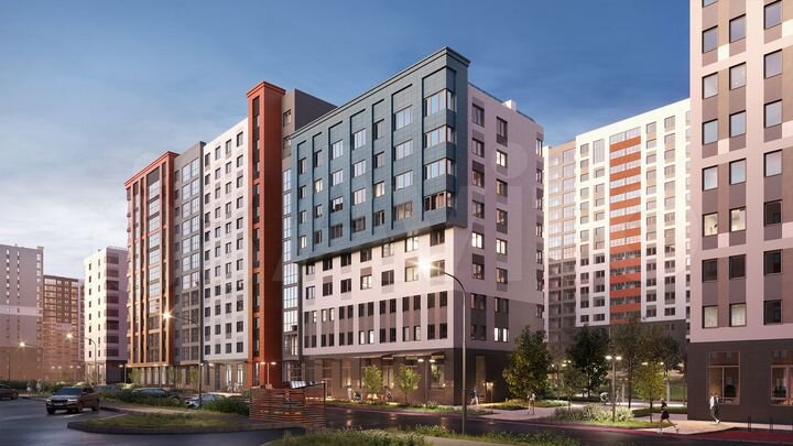 3-к. квартира, 79 м², 3/22 эт.