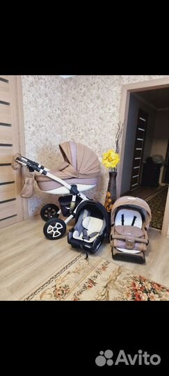 Коляска Barletta Adamex 2 в 1 + автолюлька