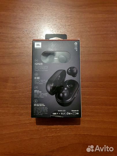 Беспроводные наушники JBL C115 TWS Black