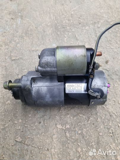 Стартер infiniti fx35