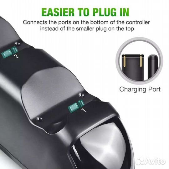 Док-станция для двух геймпадов PS4 Slim Pro