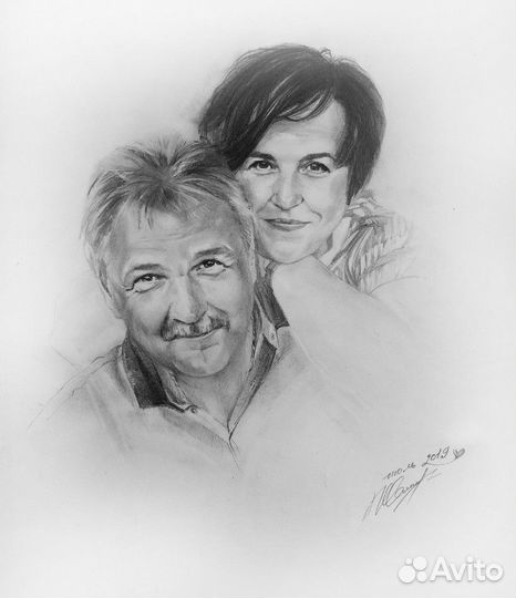 Портрет по фотографии на заказ