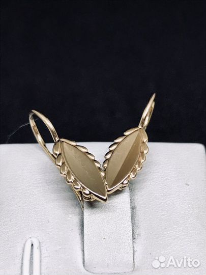 Золотые серьги СССР