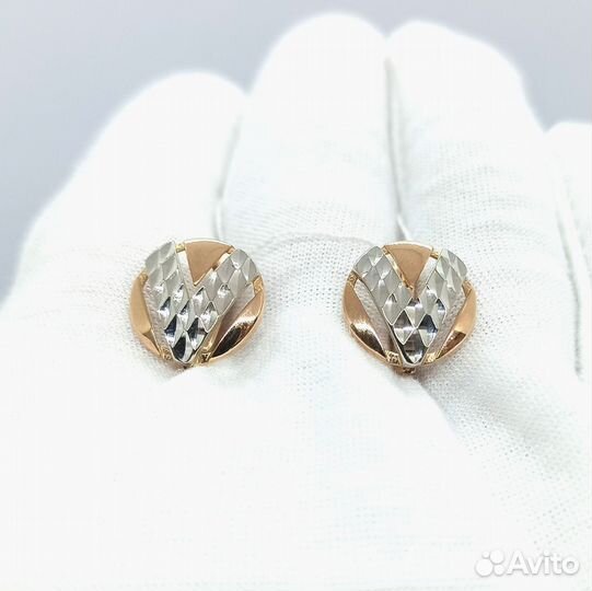 Золотые серьги