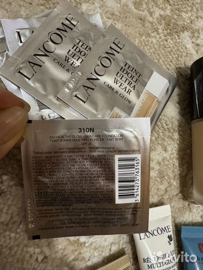Armani luminous silk, lancome, maqpro